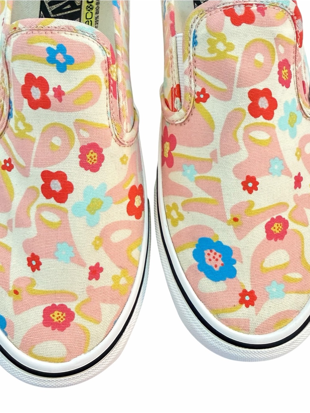 Vans Eco Cush Slip-On Groovy Floral VR3 SF Super Clean Women's Size 10 - Picture 4 of 9